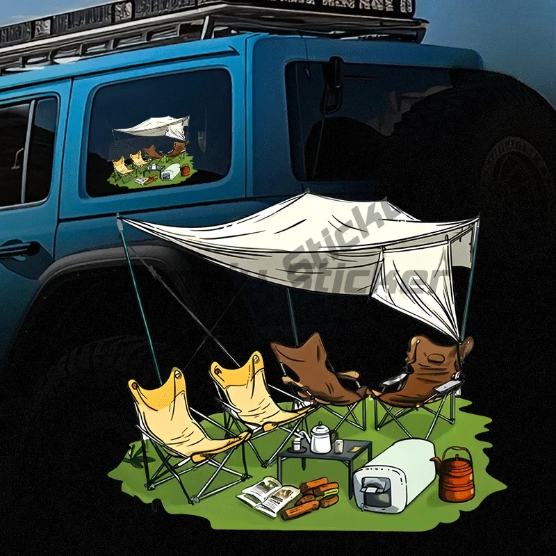 Outdoor Camping Off-road Tent Car Scratch Personalized Creative Electric Vehicle Decoration Waterproof Decal
Outdoor Camping Off-road Tent Car Scratch Personalized Creative Electric Vehicle Decoration Waterproof Decal