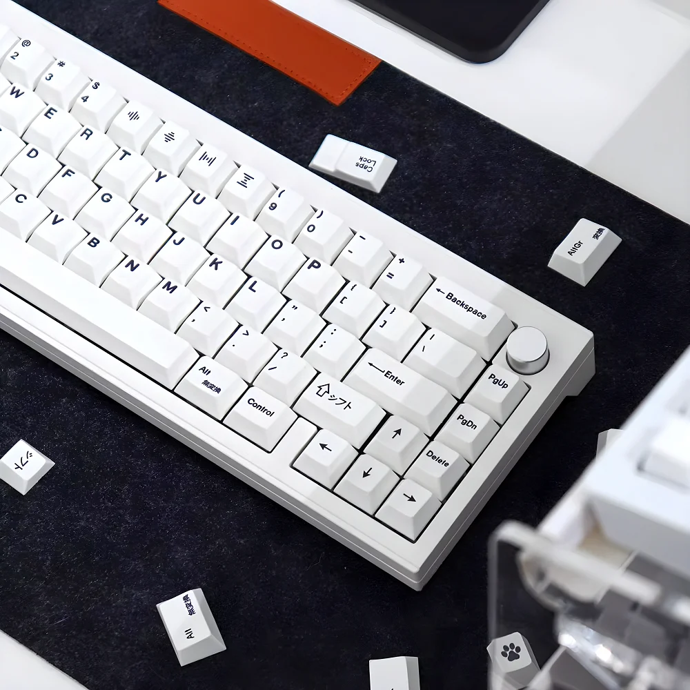 PBT Keycaps Fit for Mechanical Keyboard, Cherry Keycaps, Pure White, English, Japanese, DIY, 60, 80, 87, 98, 104, 108
PBT Keycaps Fit for Mechanical Keyboard, Cherry Keycaps, Pure White, English, Japanese, DIY, 60, 80, 87, 98, 104, 108