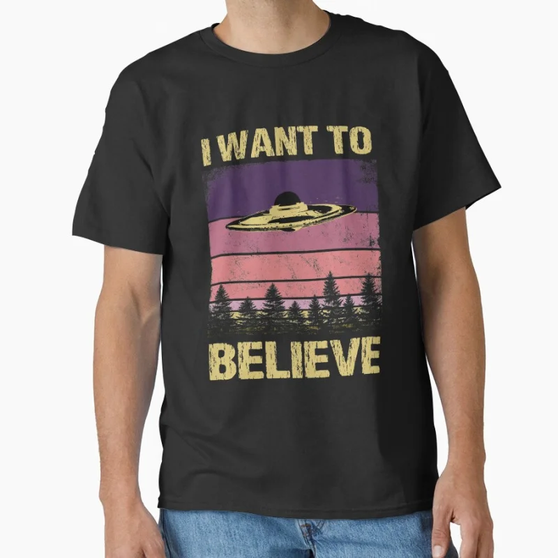 Vintage Want to Believe 1104 Sci fi tv series The X Files Trust No One Gift t shirt Alien movie Graphic clothes All size tops
Vintage Want to Believe 1104 Sci fi tv series The X Files Trust No One Gift t shirt Alien movie Graphic clothes All size tops
