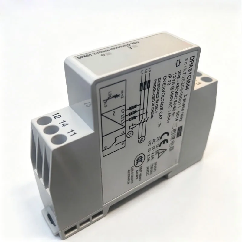 Phase sequence relay DPA51CM44 DPA51CM44B003 DPA51CM44B011 DPA51CM44B014T DPA51CM44B019T DPA51CM44B014 DPA51CM44B001 DPA01CM44
Phase sequence relay DPA51CM44 DPA51CM44B003 DPA51CM44B011 DPA51CM44B014T DPA51CM44B019T DPA51CM44B014 DPA51CM44B001 DPA01CM44