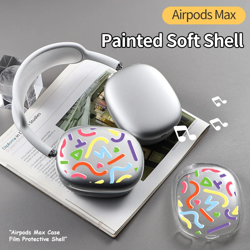 For Apple AirPods Max Headphones Protective Case Graffiti Paint TPU Material Protection Cover Soft shell
For Apple AirPods Max Headphones Protective Case Graffiti Paint TPU Material Protection Cover Soft shell