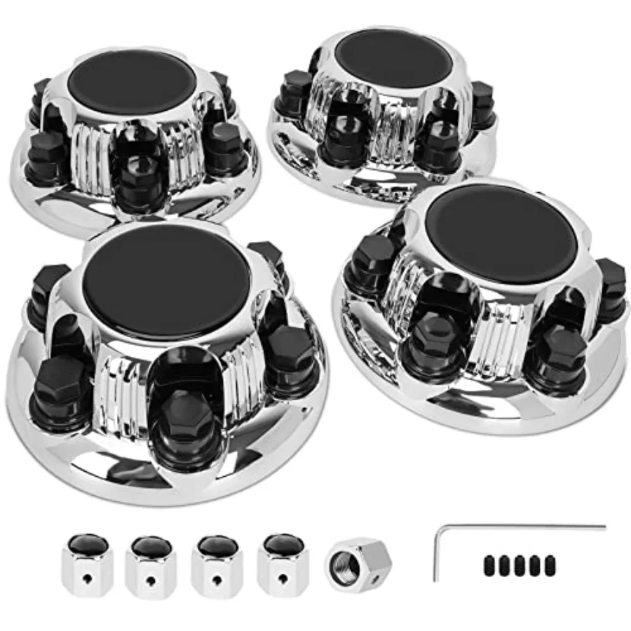 Set of 4 Wheel Center Caps 6 LugsOEM Replacement Chrome Hub Caps Center Set Fits 6"/7" Inch Wheel Rims Caps
Set of 4 Wheel Center Caps 6 LugsOEM Replacement Chrome Hub Caps Center Set Fits 6"/7" Inch Wheel Rims Caps