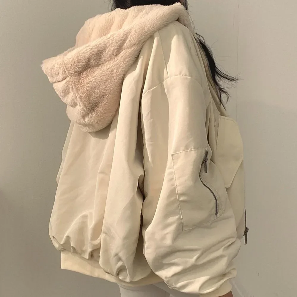 New Winter Jacket Women Parkas Warm Casual Clothes Long Jackets Both Sides Wear Hooded Fleece Thickened Parka Female 2023
New Winter Jacket Women Parkas Warm Casual Clothes Long Jackets Both Sides Wear Hooded Fleece Thickened Parka Female 2023