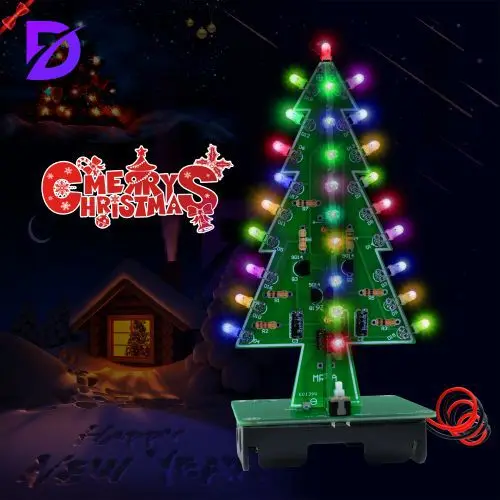 Flash Christmas Tree Kit - DIY LED Display Module with 36 LEDs, Small Size, Easy Installation, Durable for Home Decoration
Flash Christmas Tree Kit - DIY LED Display Module with 36 LEDs, Small Size, Easy Installation, Durable for Home Decoration