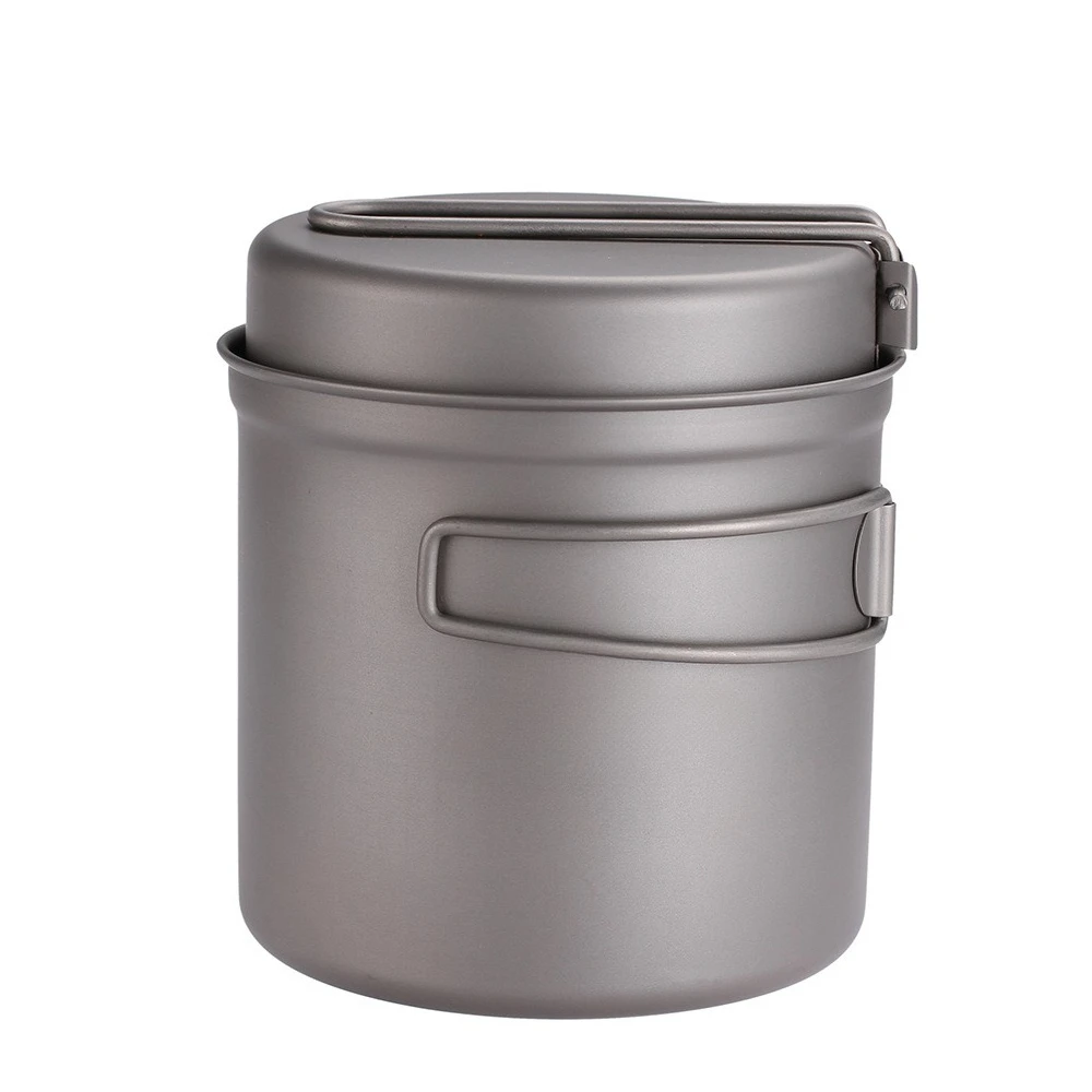 Outdoor Single Titanium Pot | Portable Folding Titanium Set Pot, Camping Cookware Frying Pan
Outdoor Single Titanium Pot | Portable Folding Titanium Set Pot, Camping Cookware Frying Pan