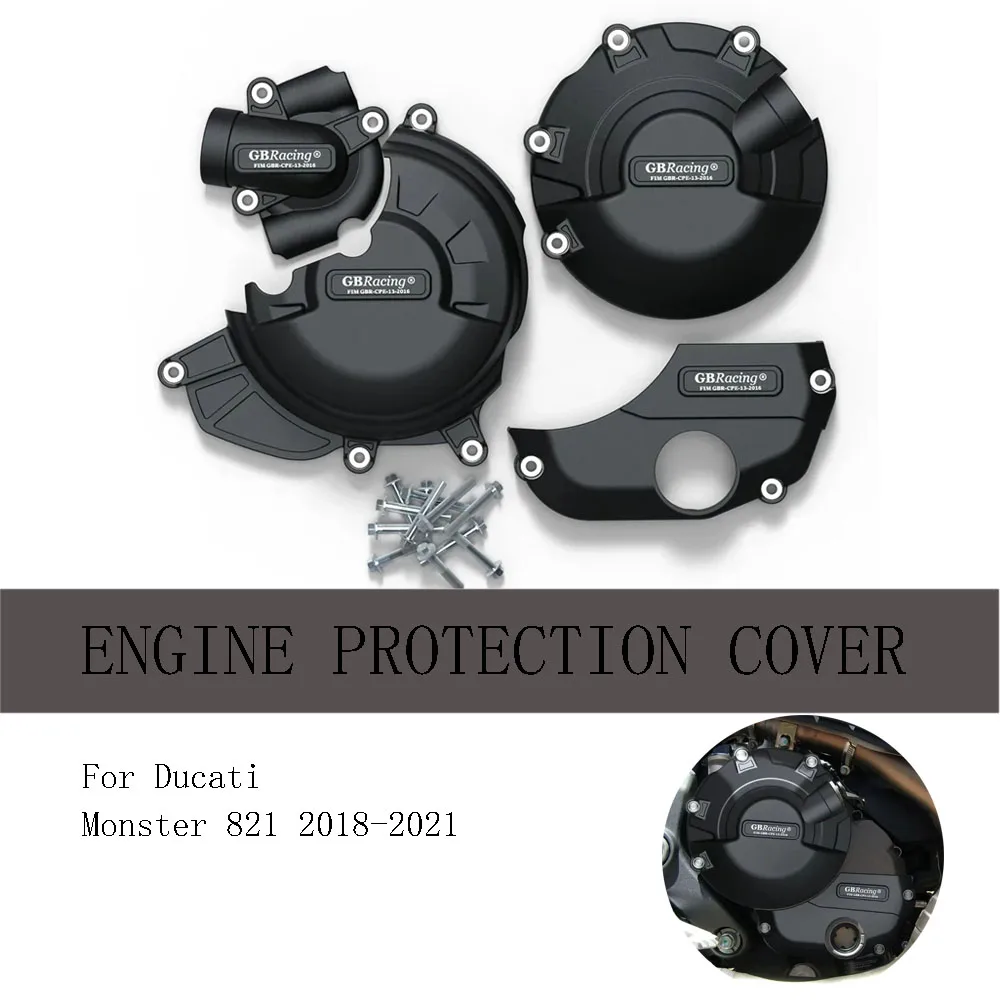 Motorcycles Engine protective cover For Ducati Monster 821 2018-2021 GBR acing
Motorcycles Engine protective cover For Ducati Monster 821 2018-2021 GBR acing 