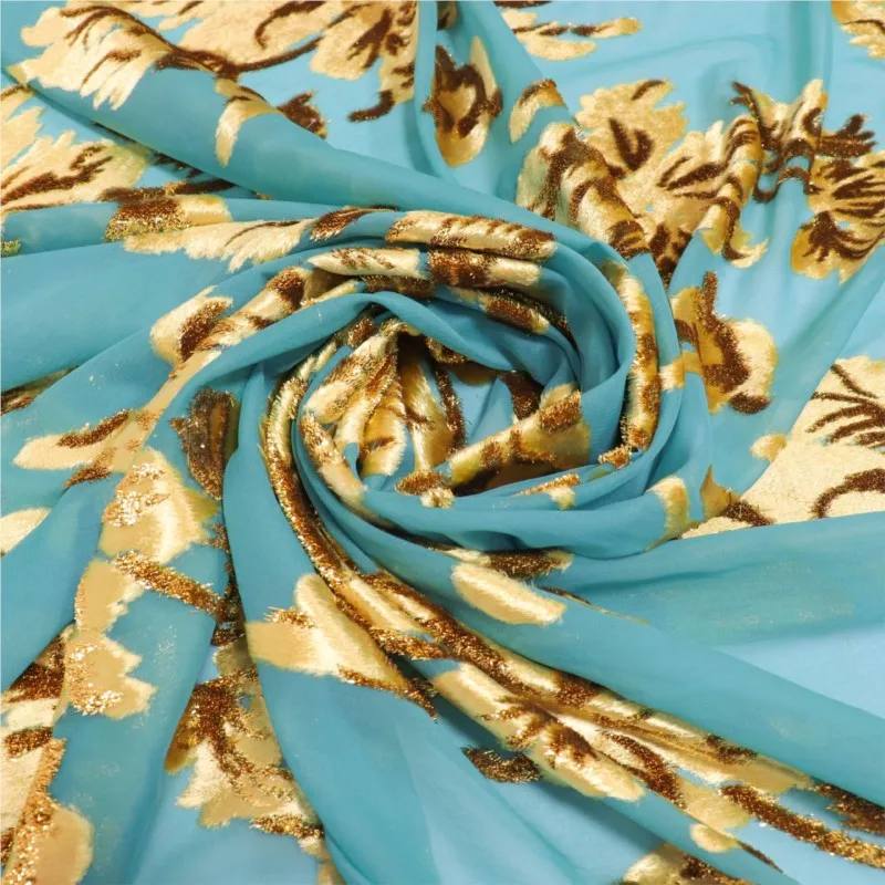 Woven velvet jacquard brocade viscose fabric high-end dress cheongsam
Woven velvet jacquard brocade viscose fabric high-end dress cheongsam