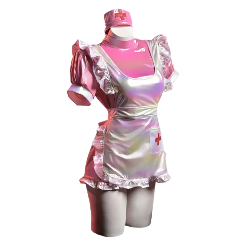 Sexy Lingerie Cosplay Cross Nurse Halloween Role-playing Dress Uniform Backless Deep V Suspenders Sleeveless Dress Charming MA4R
Sexy Lingerie Cosplay Cross Nurse Halloween Role-playing Dress Uniform Backless Deep V Suspenders Sleeveless Dress Charming MA4R