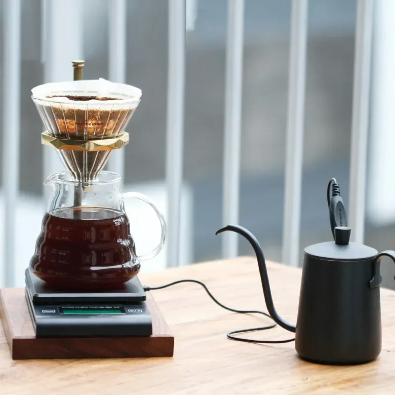 Stable Coffee 0.1g Chronometer Kitchen Electronic Scale Hand Washing Coffee Scale With Temperature Probe 2kgUSB 11
Stable Coffee 0.1g Chronometer Kitchen Electronic Scale Hand Washing Coffee Scale With Temperature Probe 2kgUSB 11