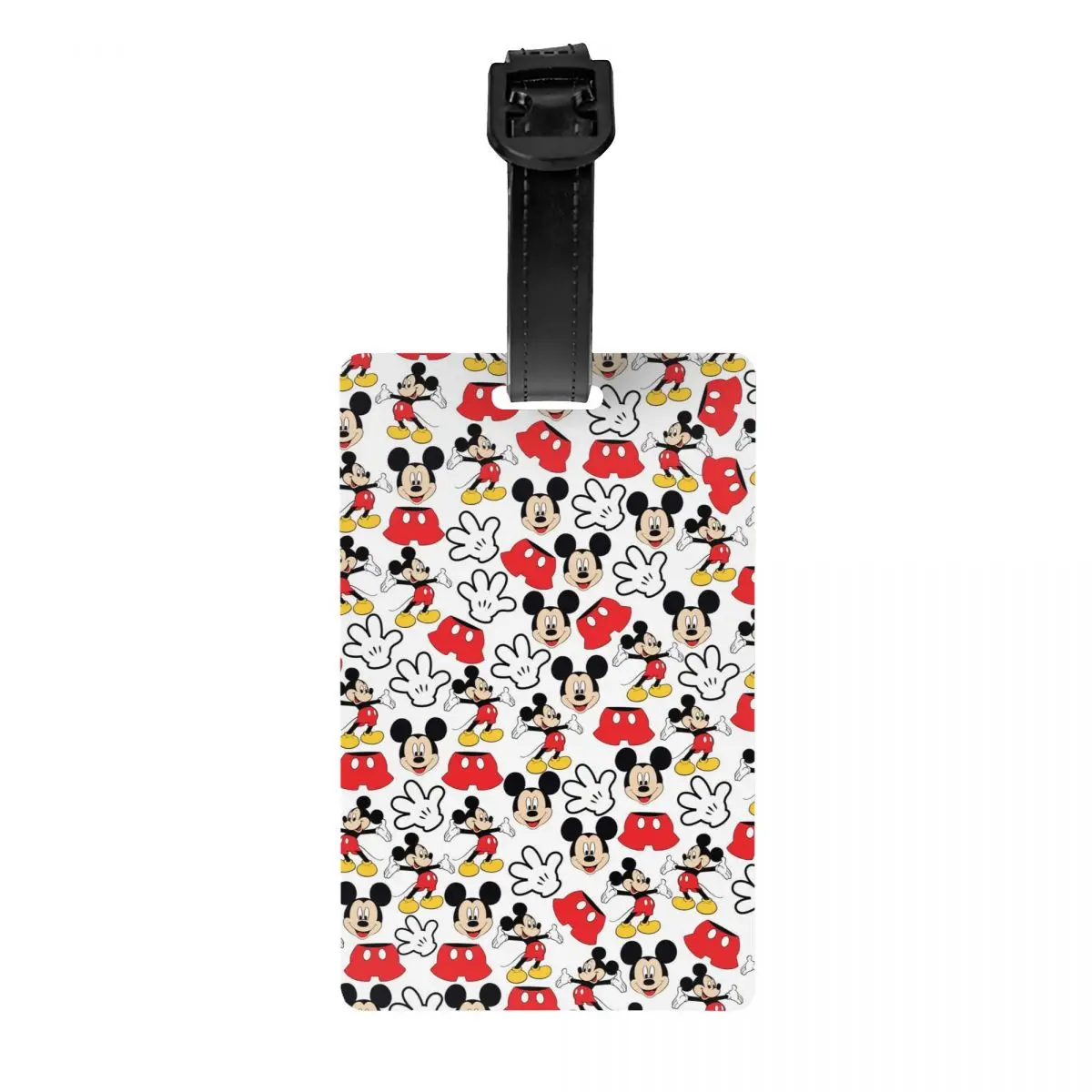 Custom Mickey Mouse Cartoon Luggage Tags for Travel Suitcase Privacy Cover ID Label
Custom Mickey Mouse Cartoon Luggage Tags for Travel Suitcase Privacy Cover ID Label