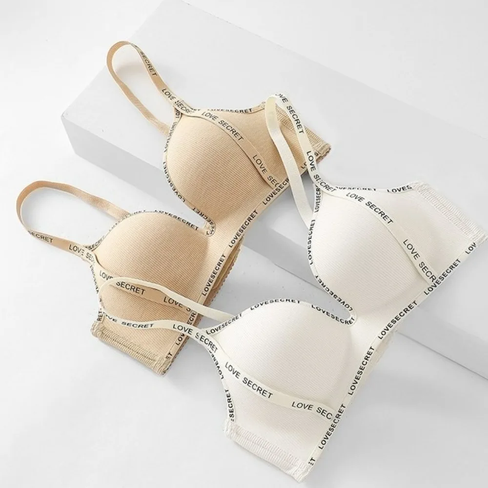 English Letter Wireless Deep V Bra Close-fitting Shockproof Brassiere for Women Gathered Breasts Adjustable Seamless Bras
English Letter Wireless Deep V Bra Close-fitting Shockproof Brassiere for Women Gathered Breasts Adjustable Seamless Bras