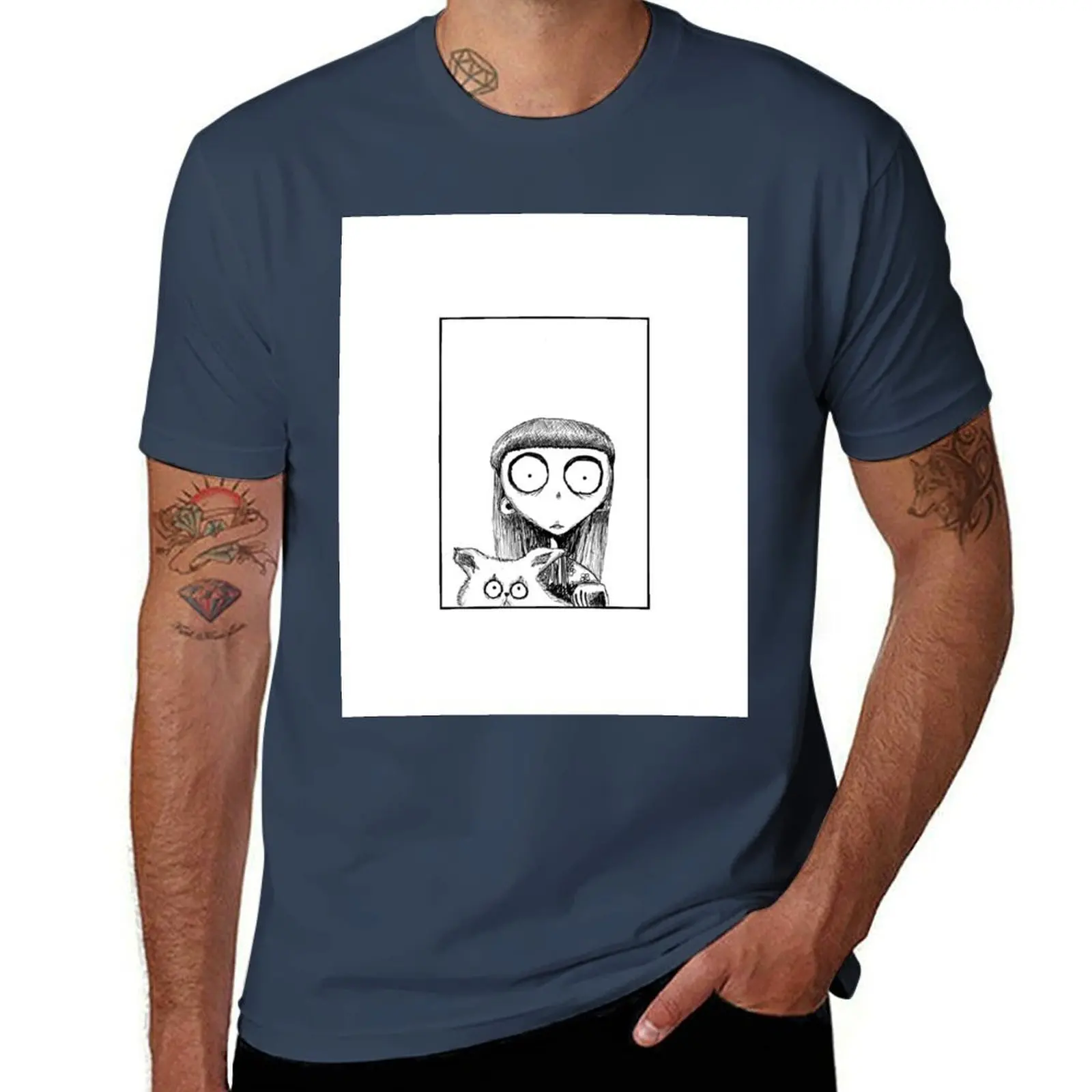 Weird Girl and Mr. Whiskers - Frankenweenie T-Shirt t shirt custom print funny t shirts cotton essential t shirt T-Shirt
Weird Girl and Mr. Whiskers - Frankenweenie T-Shirt t shirt custom print funny t shirts cotton essential t shirt T-Shirt