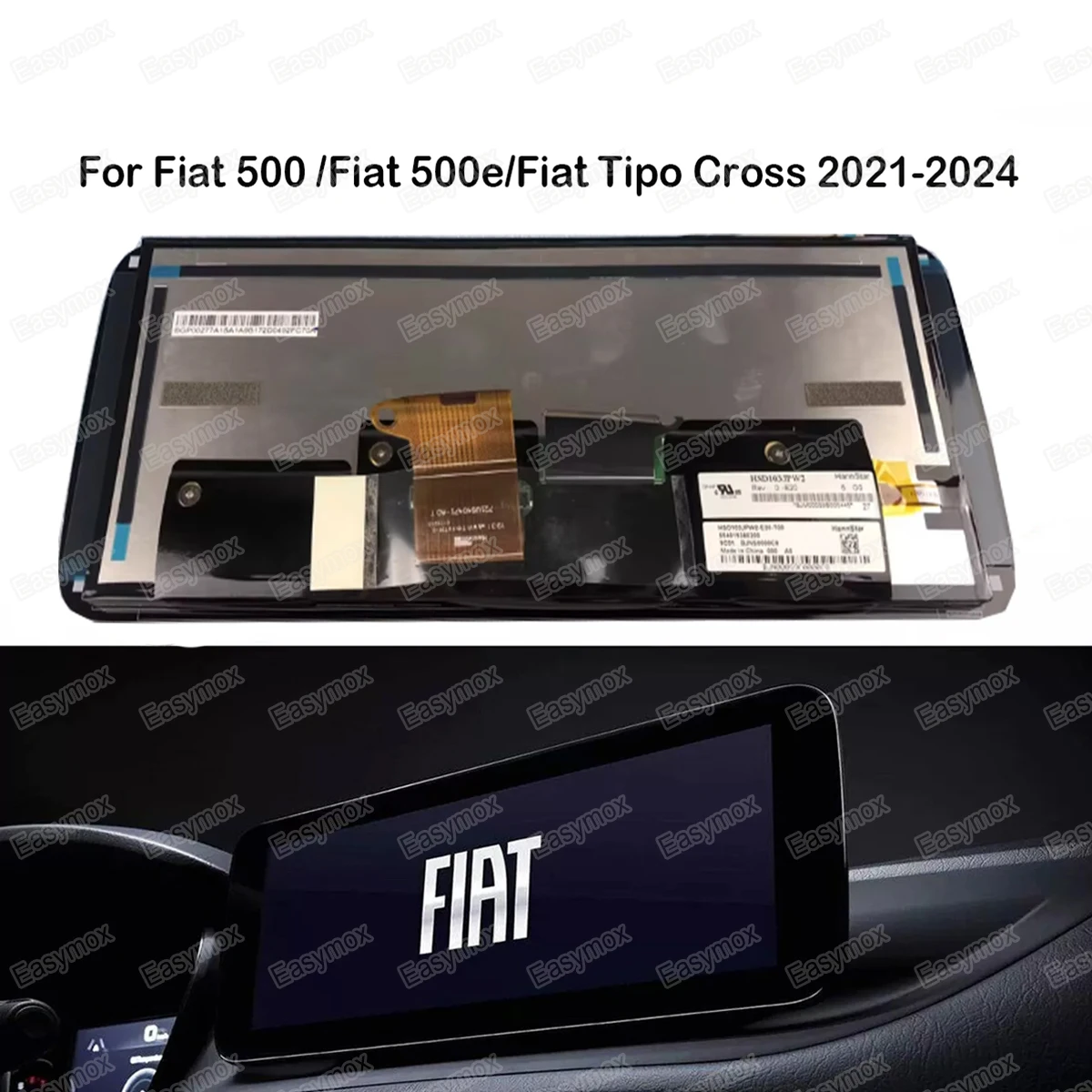 10.25" Screen LCD Display For Fiat 500e Tipo Cross Uconnect 5 Navigation GPS 2021-2023 Repair
10.25" Screen LCD Display For Fiat 500e Tipo Cross Uconnect 5 Navigation GPS 2021-2023 Repair