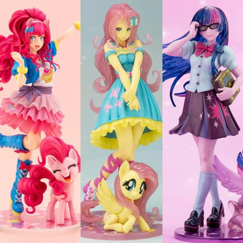 Anime My Little Pony Bishoujo Figure Applejack Fluttershy Mikuo Statue Rainbow Dash Bishoujo Rarity Figurines Doll Gifts Toy
Anime My Little Pony Bishoujo Figure Applejack Fluttershy Mikuo Statue Rainbow Dash Bishoujo Rarity Figurines Doll Gifts Toy