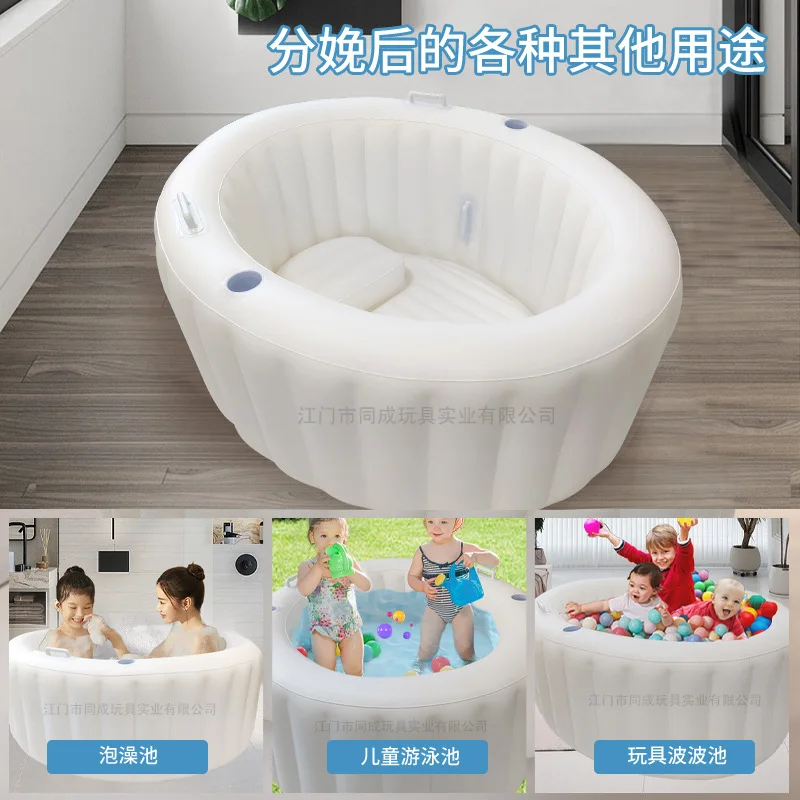 Thickened milky white pvc inflatable pool inflatable bathtub
Thickened milky white pvc inflatable pool inflatable bathtub
