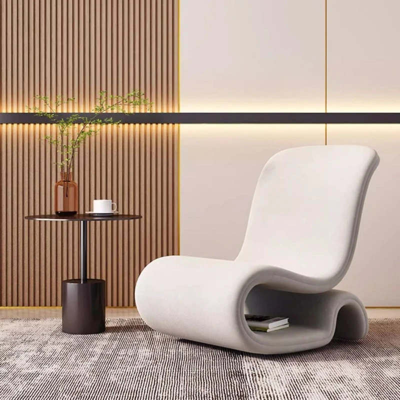 Light luxury Italian minimalist design art modern single lazy sofa chair minimalist creative leisure special-shaped chair
Light luxury Italian minimalist design art modern single lazy sofa chair minimalist creative leisure special-shaped chair