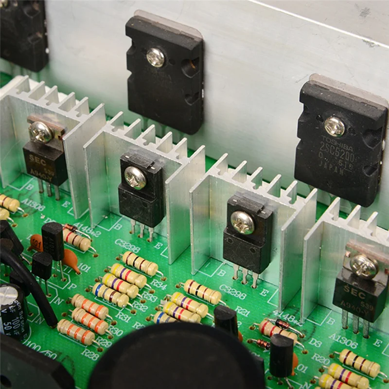 ELECT-500W A1943/C5200 Highly Power Subwoofer Sound Amplifiers Board AC24-30V Heavy Bass Sound Amplificador Module
ELECT-500W A1943/C5200 Highly Power Subwoofer Sound Amplifiers Board AC24-30V Heavy Bass Sound Amplificador Module