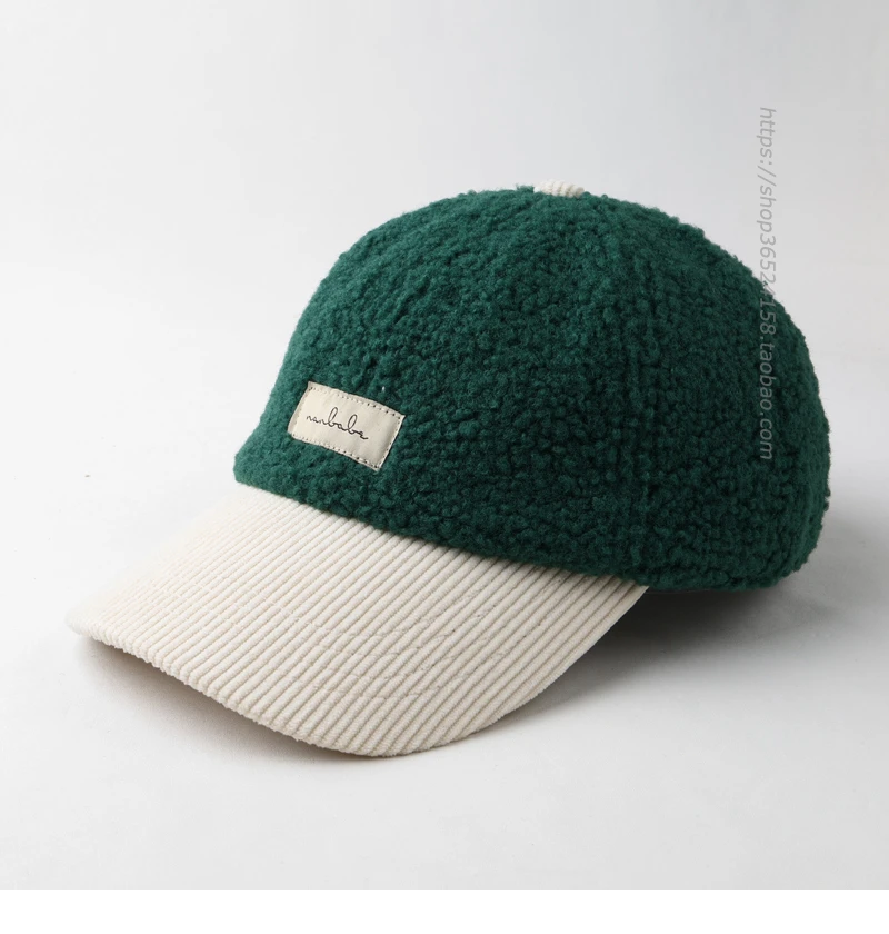 Berber Fleece Color Matching Peaked Cap Female Korean Autumn and Winter Thick Warm All-Match Baseball Cap Male Fashion
Berber Fleece Color Matching Peaked Cap Female Korean Autumn and Winter Thick Warm All-Match Baseball Cap Male Fashion