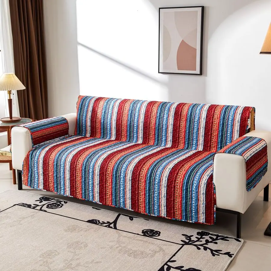 Чехол для дивана в стиле бохо на 3-местный диван, моющийся, с эластичными ремнями, защитный чехол для мебели
Чехол для дивана в стиле бохо на 3-местный диван, моющийся, с эластичными ремнями, защитный чехол для мебели