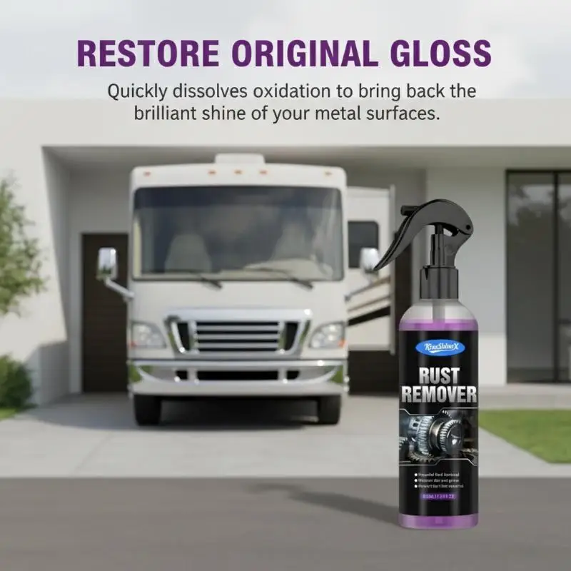 Multi-Purpose Rust Remover Spray Strong Elimination Of Rust & Iron Buildup Ideal For Chrome Paint Automotive Maintenance
Multi-Purpose Rust Remover Spray Strong Elimination Of Rust & Iron Buildup Ideal For Chrome Paint Automotive Maintenance