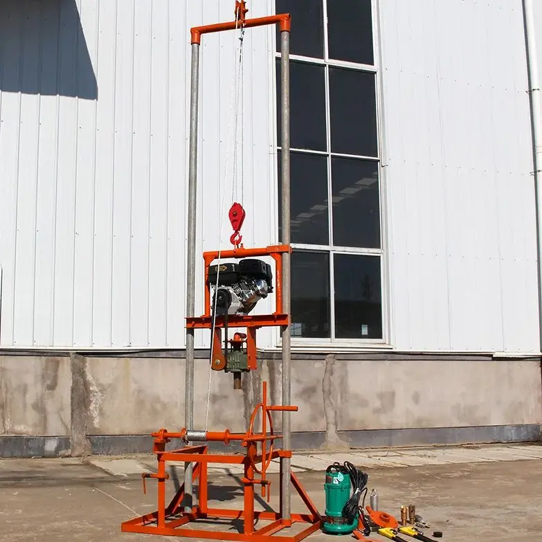 Customized Diesel Powered Small Water Well Drilling Rig 80m Depth Strong Power Portable Manual Operation
Customized Diesel Powered Small Water Well Drilling Rig 80m Depth Strong Power Portable Manual Operation
