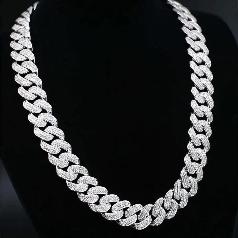 Factory Custom Real 10k 14k Solid Gold Vvs Moissanite Diamond Cuban Chain Necklace Iced Out Men Fine Jewelry 18mm 19mm 20mm 22mm
Factory Custom Real 10k 14k Solid Gold Vvs Moissanite Diamond Cuban Chain Necklace Iced Out Men Fine Jewelry 18mm 19mm 20mm 22mm