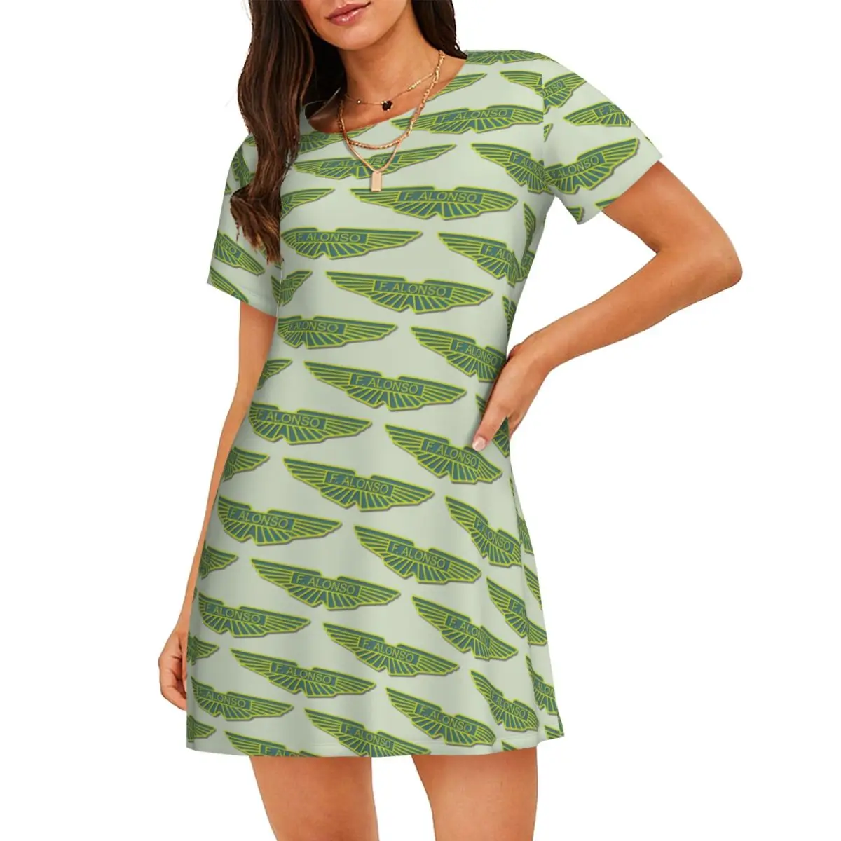 Custom Fernando A-Alonsoes Motorcycle Short Sleeves Women Nightdress For Sleeping Womens Nightgown Sports Car Dress Sleep Dress
Custom Fernando A-Alonsoes Motorcycle Short Sleeves Women Nightdress For Sleeping Womens Nightgown Sports Car Dress Sleep Dress