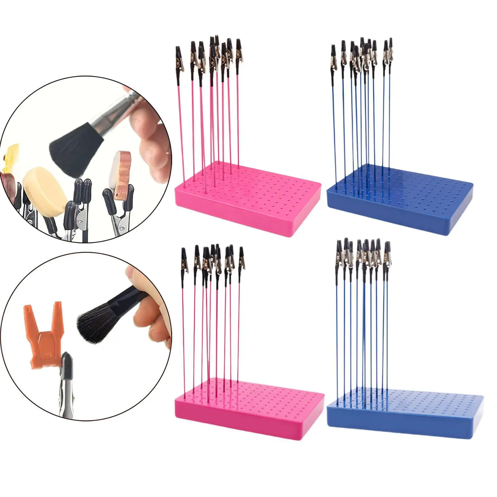 10 Pieces Painting Clips Stand Base Clamp Holder Modeling Tools for Hobby Model Parts
10 Pieces Painting Clips Stand Base Clamp Holder Modeling Tools for Hobby Model Parts