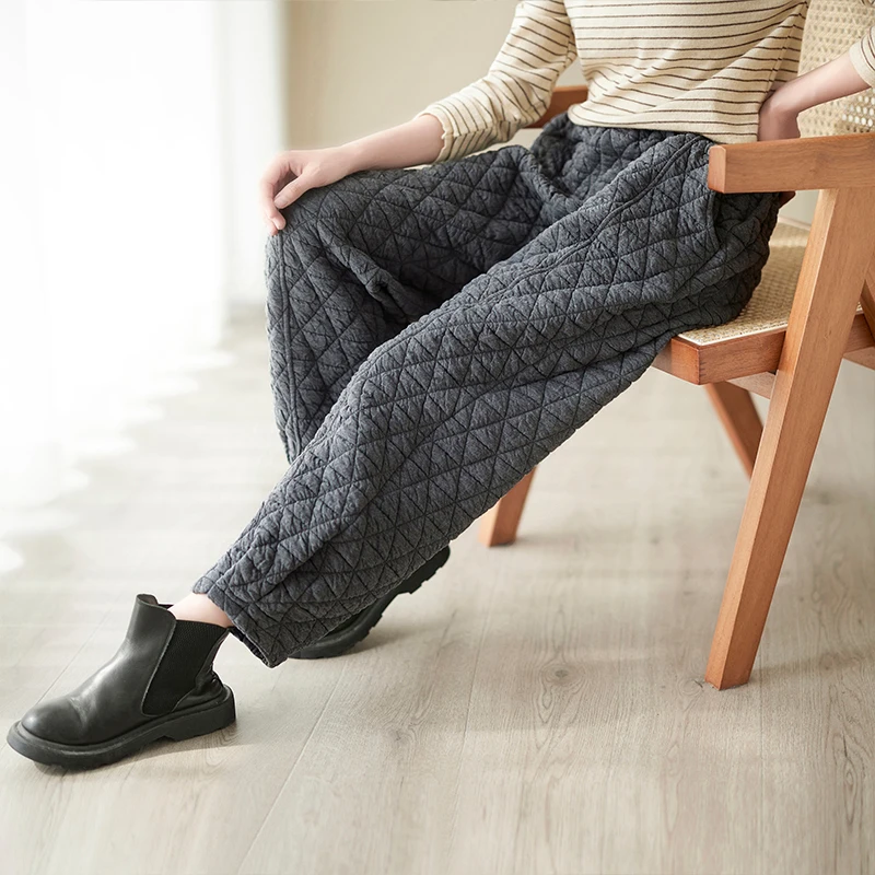 High Waist Thickened Cotton Pants Women's Outerwear Winter Casual Loose Lantern Pants Large Size Loose Cotton Linen
High Waist Thickened Cotton Pants Women's Outerwear Winter Casual Loose Lantern Pants Large Size Loose Cotton Linen