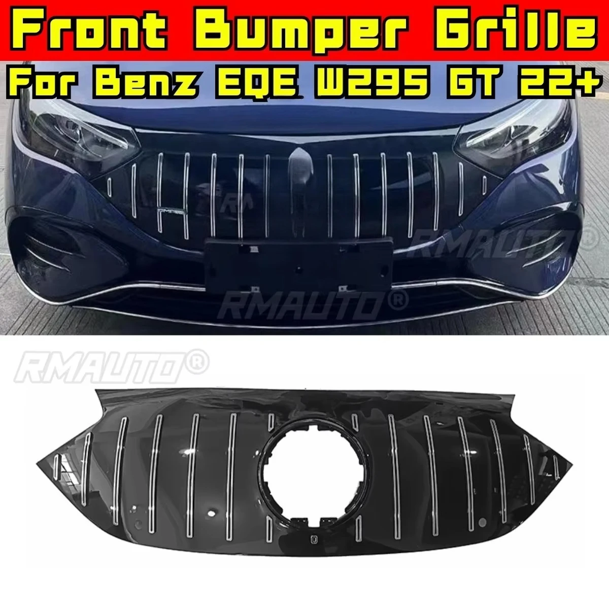 Car Bumper Grill Decorative Strips Racing Grille Body Kit Front Bumper Grill For Mercedes Benz EQE W295 GT 2022+ Exterior Part
Car Bumper Grill Decorative Strips Racing Grille Body Kit Front Bumper Grill For Mercedes Benz EQE W295 GT 2022+ Exterior Part