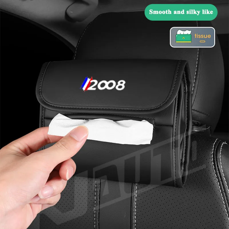 1Pcs Car Tissue Holder Backrest Hanging Car Towel Paper Storage Bag Leather Soft Durable Car Tissue Box For Peugeot 2008
1Pcs Car Tissue Holder Backrest Hanging Car Towel Paper Storage Bag Leather Soft Durable Car Tissue Box For Peugeot 2008