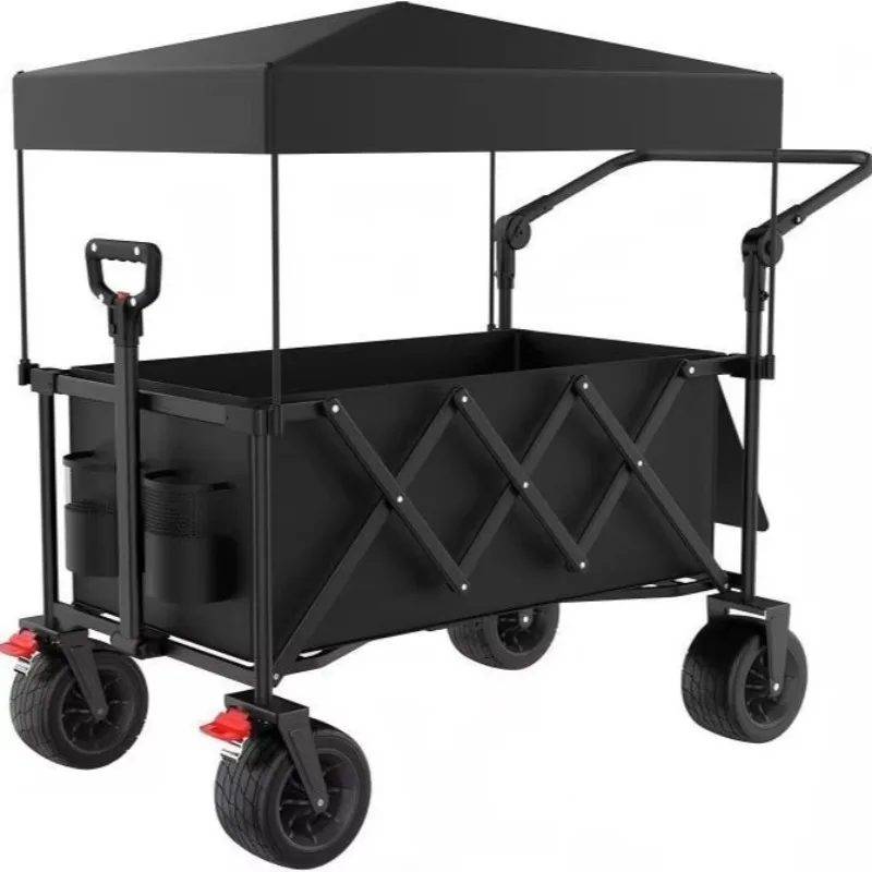Outdoor Camping Large Capacity Durable 300LBS Trolley Picnic Beach Shopping Folding Thickened Shopping Heavy Duty Wagon Cart
Outdoor Camping Large Capacity Durable 300LBS Trolley Picnic Beach Shopping Folding Thickened Shopping Heavy Duty Wagon Cart