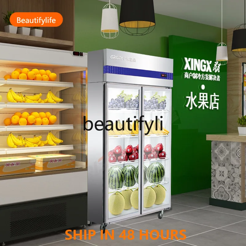 Commercial Freezer Refrigerator Multi-Functional Beverage Fruit Preservation Cabinet Energy-Saving HJ
Commercial Freezer Refrigerator Multi-Functional Beverage Fruit Preservation Cabinet Energy-Saving HJ
