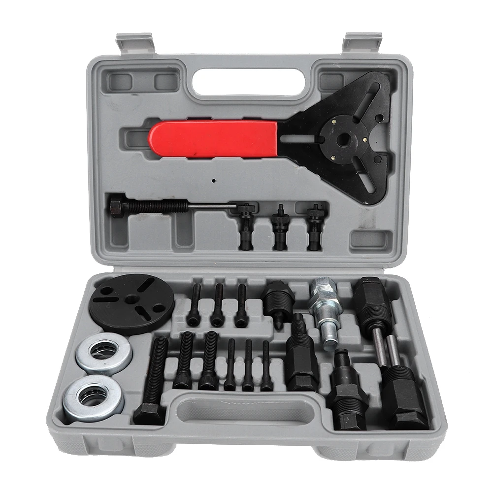 A/C Compressor Remover Kit A/C Compressor Clutch Remover Puller Tool Kit Hub Puller Auto Tools A/C Compressor Clutch Tool
A/C Compressor Remover Kit A/C Compressor Clutch Remover Puller Tool Kit Hub Puller Auto Tools A/C Compressor Clutch Tool