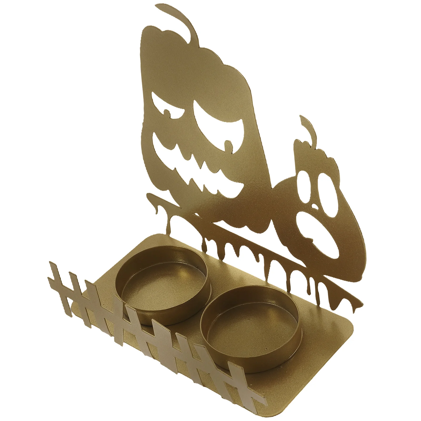 Pumpkin Lantern Metal Holder Tealight Decor Halloween Party Ghost Projection Iron Craft 6x6cm Home Centerpiece
Pumpkin Lantern Metal Holder Tealight Decor Halloween Party Ghost Projection Iron Craft 6x6cm Home Centerpiece