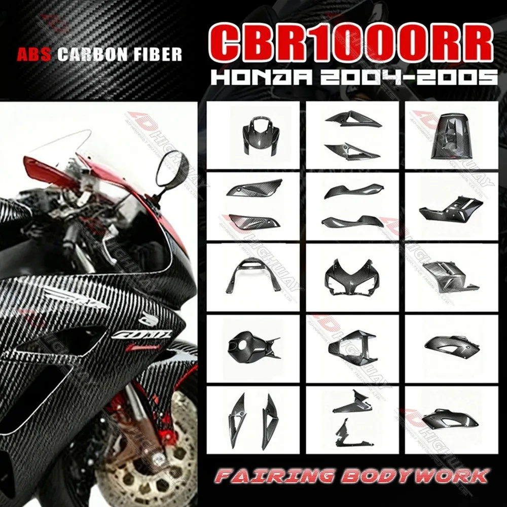 ABS Carbon Fiber Pattern Fairing Kit For Honda CBR1000RR CBR1000 RR 2004-2005 Motorcycle Fender Frame Cover Fuel Tank Side Panel
ABS Carbon Fiber Pattern Fairing Kit For Honda CBR1000RR CBR1000 RR 2004-2005 Motorcycle Fender Frame Cover Fuel Tank Side Panel