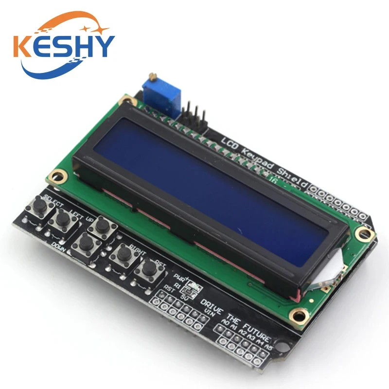 1-10PCS LCD Keypad Shield LCD1602 LCD 1602 Module Display Blue Screen For Arduino 
1-10PCS LCD Keypad Shield LCD1602 LCD 1602 Module Display Blue Screen For Arduino