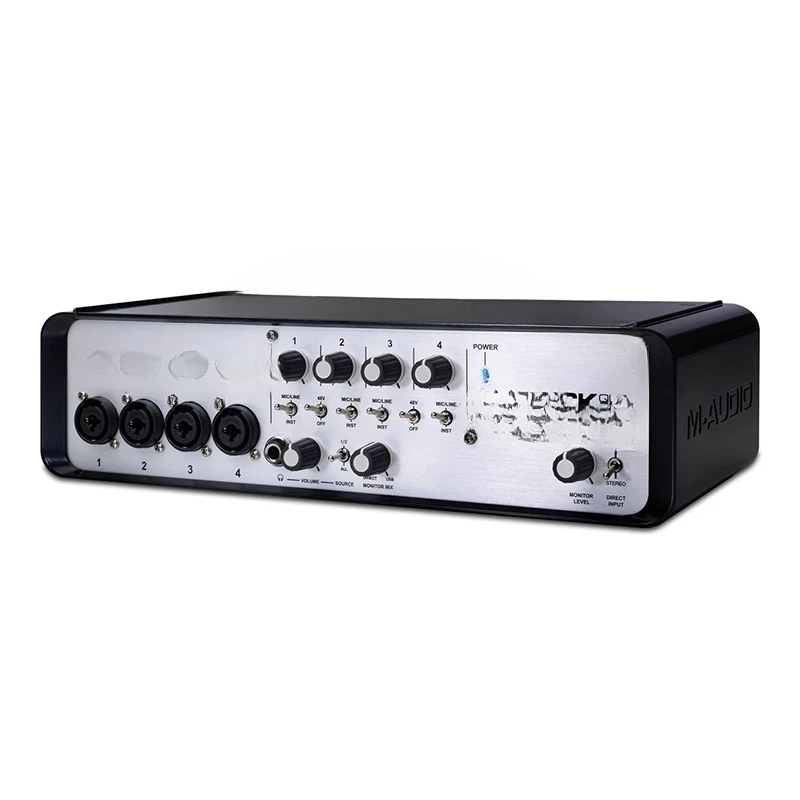 Recording studio 4 in and 4 out, audio interface, professional arrangement recording sound card
Recording studio 4 in and 4 out, audio interface, professional arrangement recording sound card