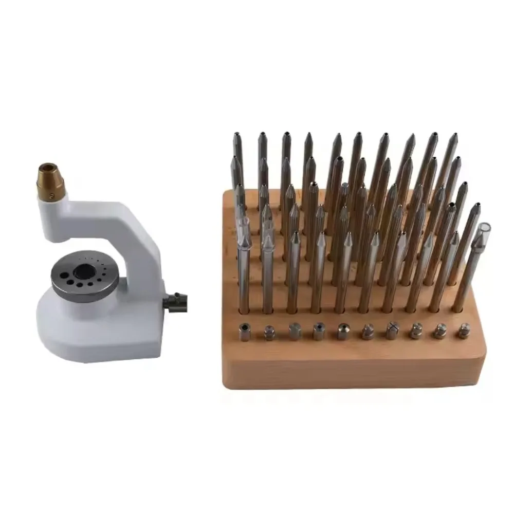 Precision Watch Repair Staking Tool Light Weight Ergonomic Jewelling Punching Kit Wear Resistance Non Slip Watch Tool Set
Precision Watch Repair Staking Tool Light Weight Ergonomic Jewelling Punching Kit Wear Resistance Non Slip Watch Tool Set