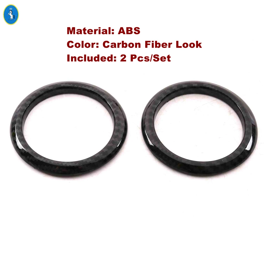 Chrome / Carbon Fiber Car Front Bumper Fog Lights Lamps Decor Ring Cover Trim Fit For Audi Q5 2018 - 2023 Exterior Accessories
Chrome / Carbon Fiber Car Front Bumper Fog Lights Lamps Decor Ring Cover Trim Fit For Audi Q5 2018 - 2023 Exterior Accessories