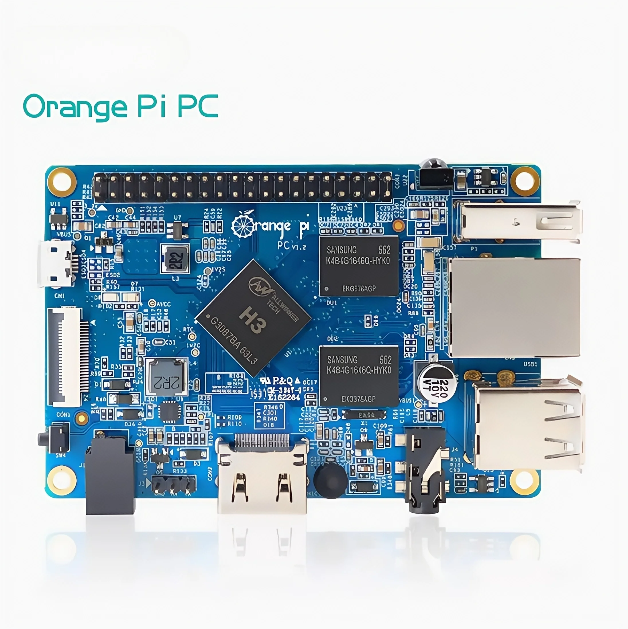 Плата разработки компьютера Orange Pi PC Allwinner H3, обучающая плата для программирования микроконтроллера с открытым исходным кодом
Плата разработки компьютера Orange Pi PC Allwinner H3, обучающая плата для программирования микроконтроллера с открытым исходным кодом