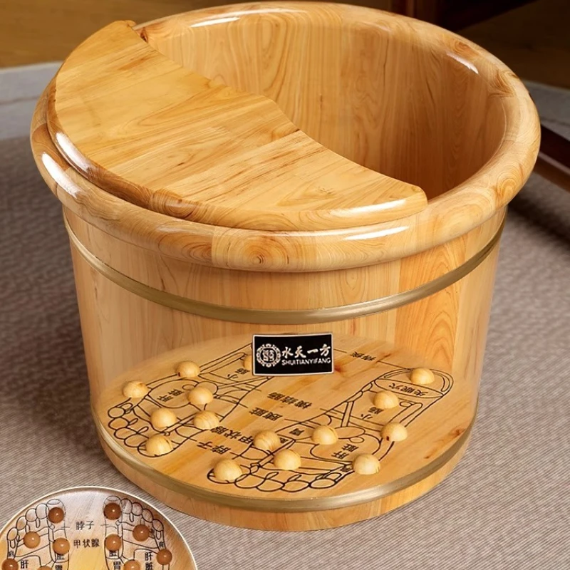 Portable Foot Bath Tub Handheld Wooden Soaking Bucket for Feet Natural Cedar Material, Ideal for Home Spa Care
Portable Foot Bath Tub Handheld Wooden Soaking Bucket for Feet Natural Cedar Material, Ideal for Home Spa Care