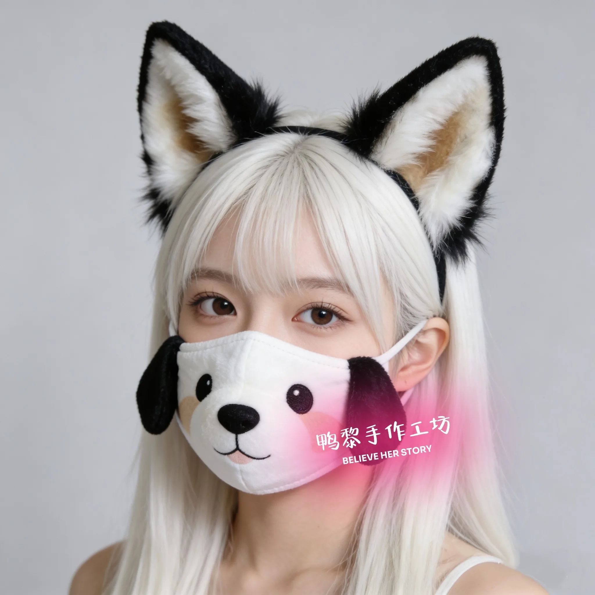 Game Arknights Saga Plush Ears Tail Cosplay Props Halloween Christmas Fancy Carnival Fancy Party Costumes Accessories
Game Arknights Saga Plush Ears Tail Cosplay Props Halloween Christmas Fancy Carnival Fancy Party Costumes Accessories