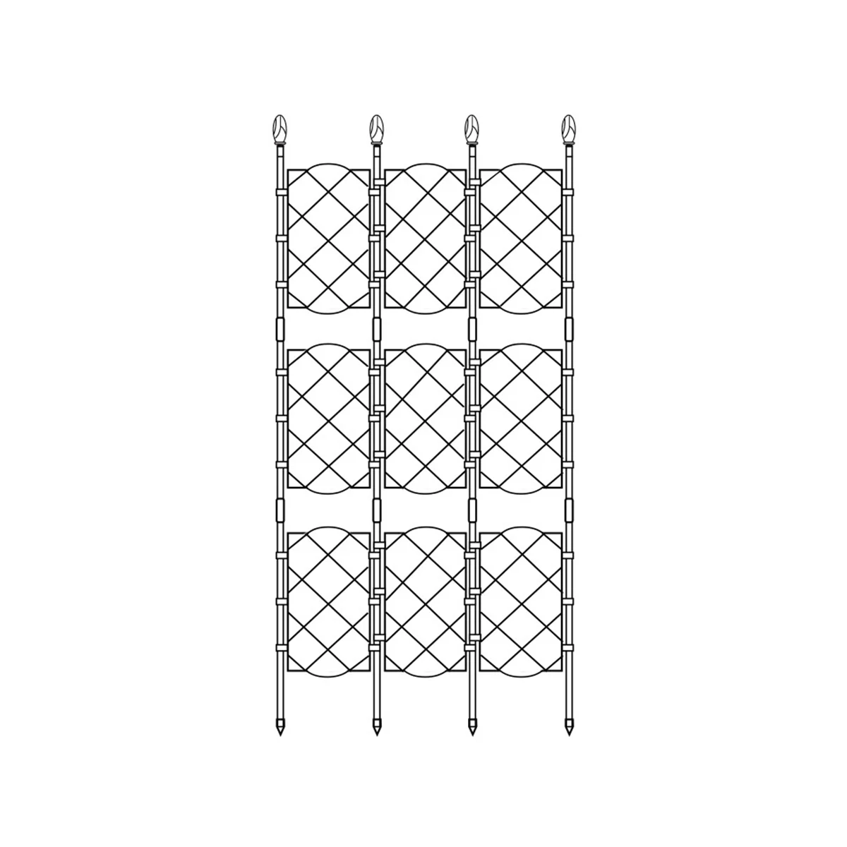 Plant Climbing Rattan Frame Outdoor Climbing Plant Garden Trellis Potted Plant Trellis Plant Support Screen Style Frame
Plant Climbing Rattan Frame Outdoor Climbing Plant Garden Trellis Potted Plant Trellis Plant Support Screen Style Frame