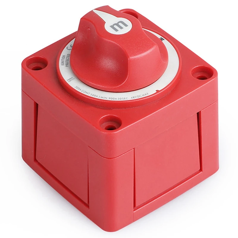300 Amp M-Series Battery Switches Waterproof Protected Marine Boat Battery Isolator Switches For Marine Boat ON-OFF
300 Amp M-Series Battery Switches Waterproof Protected Marine Boat Battery Isolator Switches For Marine Boat ON-OFF