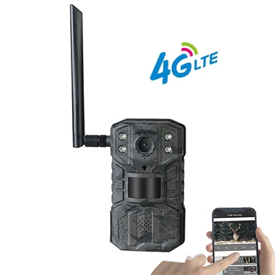 Waterproof 4G LTE Hunting Camera 2K Remote Ucon Camera Wild Trail Camera With Infrared Light Night Vision Wide Angle
Waterproof 4G LTE Hunting Camera 2K Remote Ucon Camera Wild Trail Camera With Infrared Light Night Vision Wide Angle