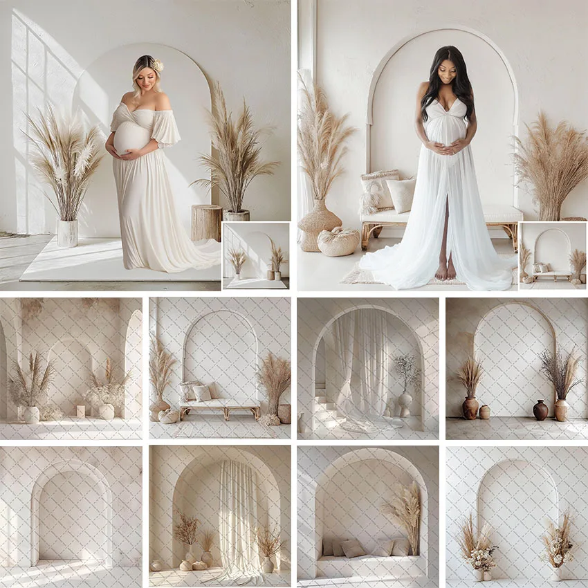 Mehofond Photography Background White Boho Flower Arch Wall Adult Birthday Wedding Maternity Portrait Decor Backdrop PhotoStudio
Mehofond Photography Background White Boho Flower Arch Wall Adult Birthday Wedding Maternity Portrait Decor Backdrop PhotoStudio