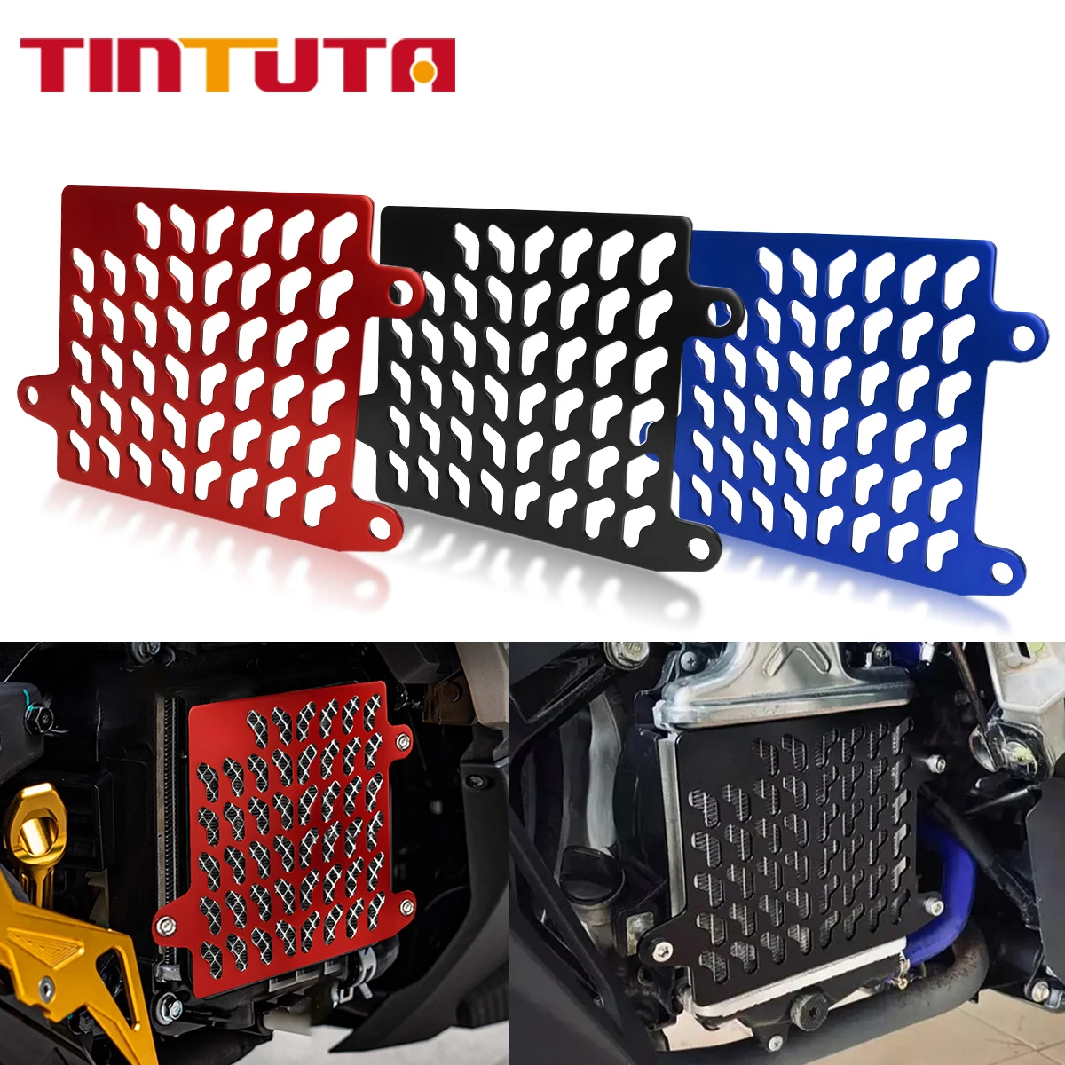 Motorcycle Aluminum Alloy Water Tank Protective Net Cover Guard Protector Radiator Grill For HONDA PCX ADVENTURE CLICK VARIO150
Motorcycle Aluminum Alloy Water Tank Protective Net Cover Guard Protector Radiator Grill For HONDA PCX ADVENTURE CLICK VARIO150