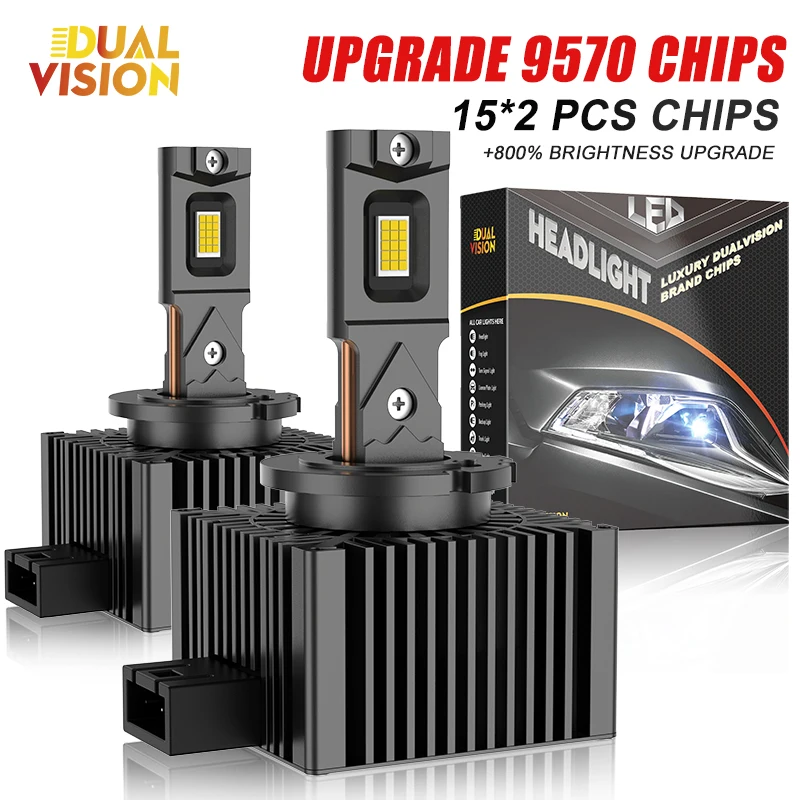 2x D1S D3S LED Headlight Canbus 300W 30000LM D4S D2S D8S Auto Bulbs Two-sided Car Lamp Xenon HID 6000K 12V D Series Light Bulb
2x D1S D3S LED Headlight Canbus 300W 30000LM D4S D2S D8S Auto Bulbs Two-sided Car Lamp Xenon HID 6000K 12V D Series Light Bulb