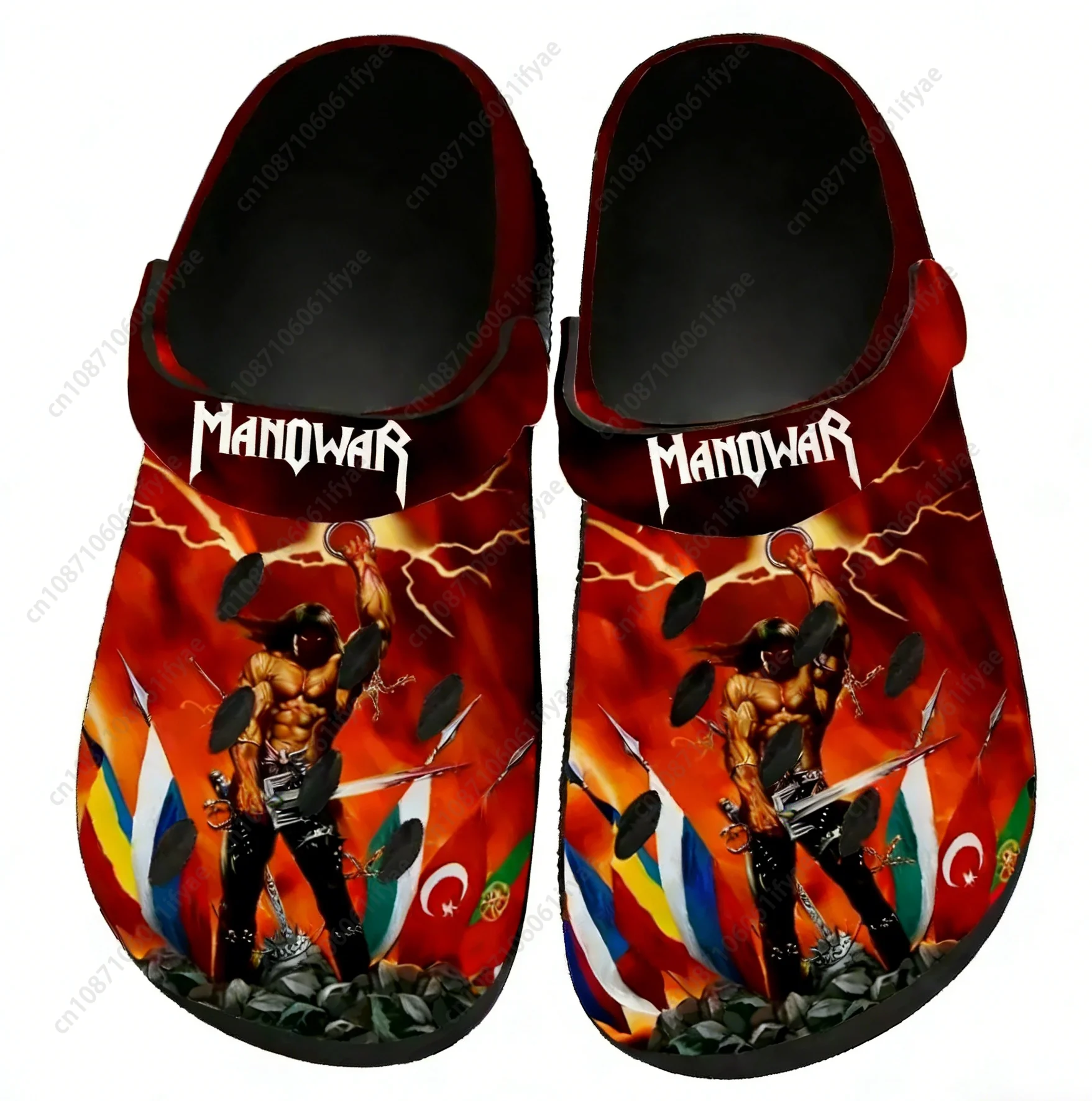 Manowar Band Home Clogs Custom Water Shoes Mens Womens Teenager Shoe Garden Clog Customized Breathable Beach Hole Slippers Black
Manowar Band Home Clogs Custom Water Shoes Mens Womens Teenager Shoe Garden Clog Customized Breathable Beach Hole Slippers Black